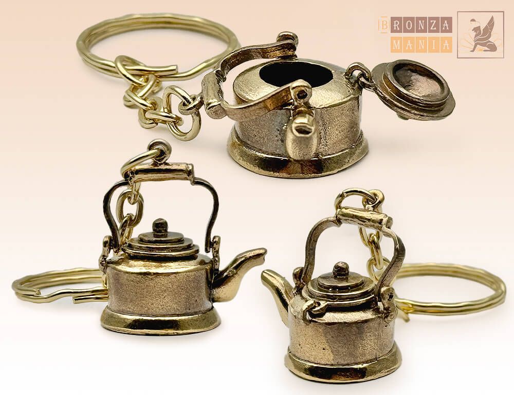 брелок Чайник низкий