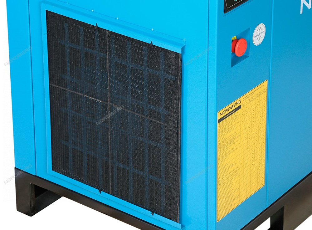 Компрессор винтовой, 7,5 кВт, 10 бар, 900 л/мин, IP55, без ресивера NORDBERG NCC10