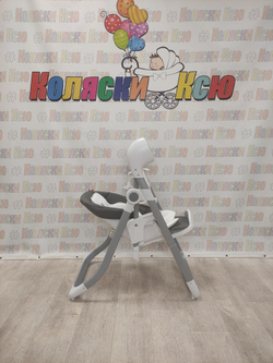 Стульчик для кормления-электрокачели Sweet Baby Amulete Grey