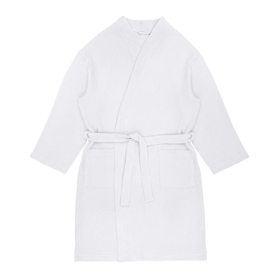 Эрин (белый) L (р.56-58) Халат вафельный