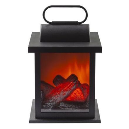 Камин декоративный 16см IP20 3хAA Эра Б0051946