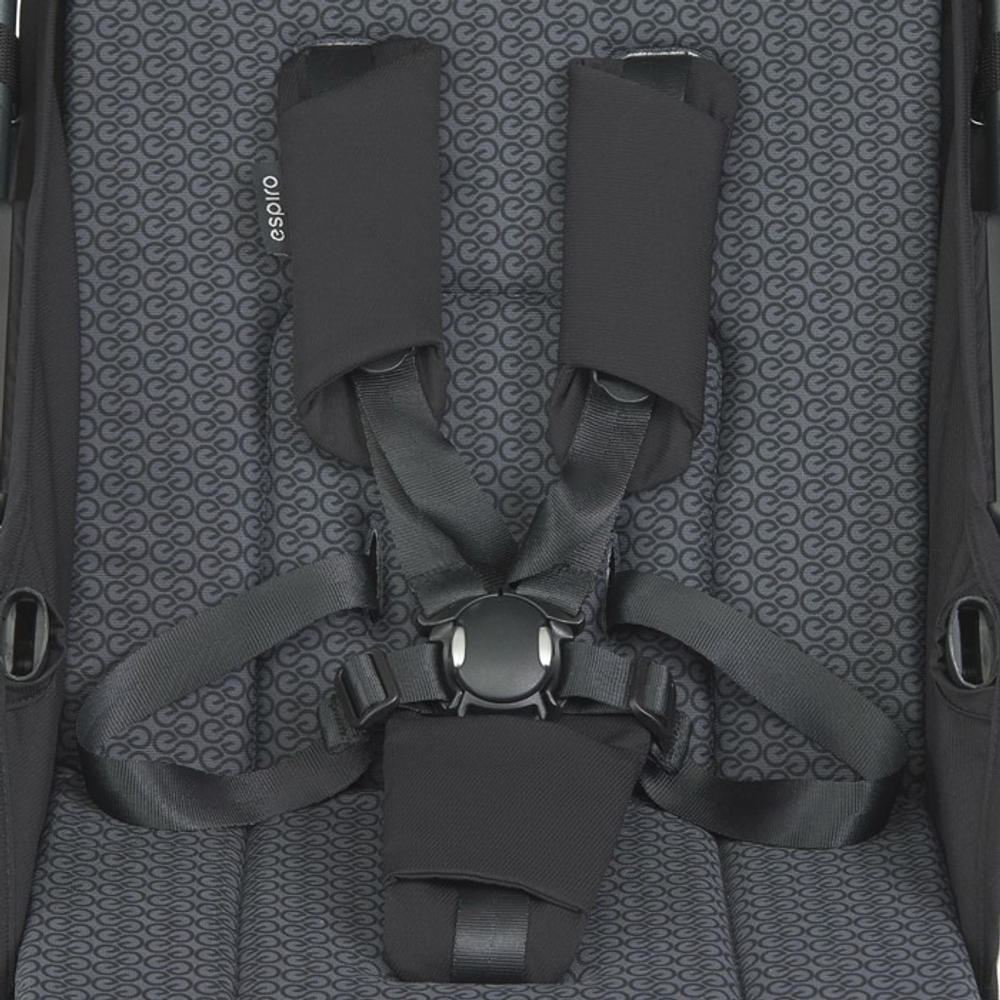 Детская прогулочная коляска Espiro Wave 2024 317 gray melody