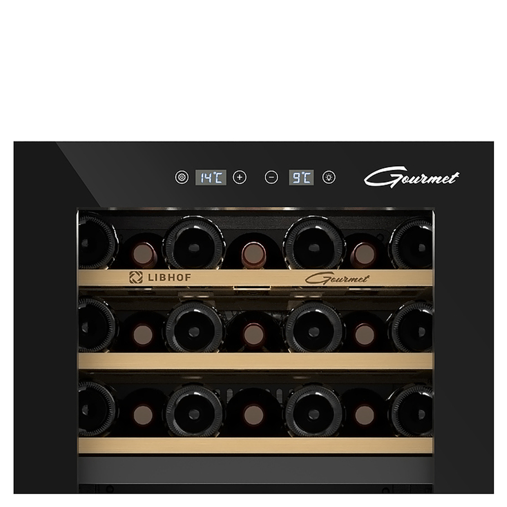 Винный шкаф Libhof Gourmet GMD-54 black черный