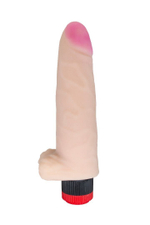 LOVETOY COCK NEXT 6,5 – реалистичный вибромассажёр из неоскина, телесный, 17 см, Ø 4 см