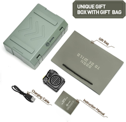 Беспроводная колонка Muzen Sticker красная