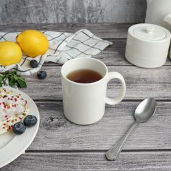 Кружка 250 мл белая d 7,3 см h9 см   Noble [6]