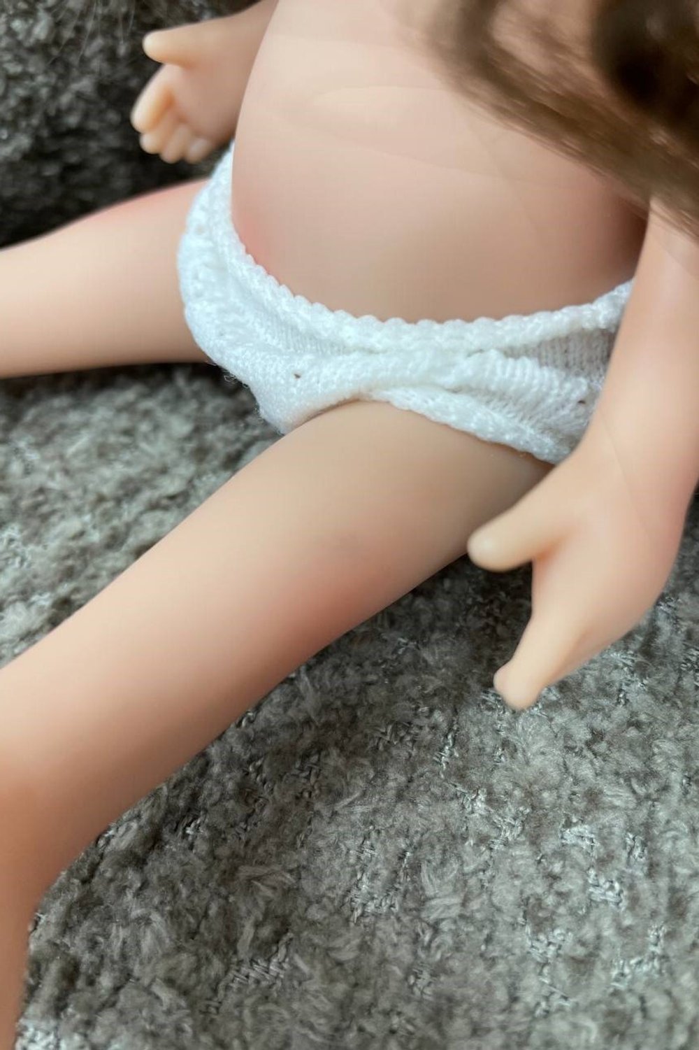 УЦЕНКА Кукла Nines виниловая 23см Little Mia без одежды (3199W2)