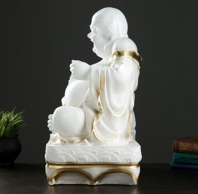 Копилка "Хотей сидя большой" позолота, 32х25х51 см