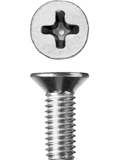 ЗУБР DIN 965, кл. пр. 4.8, M6 х 16 мм, цинк, 5 кг, винт с потайной головкой (303110-06-016)