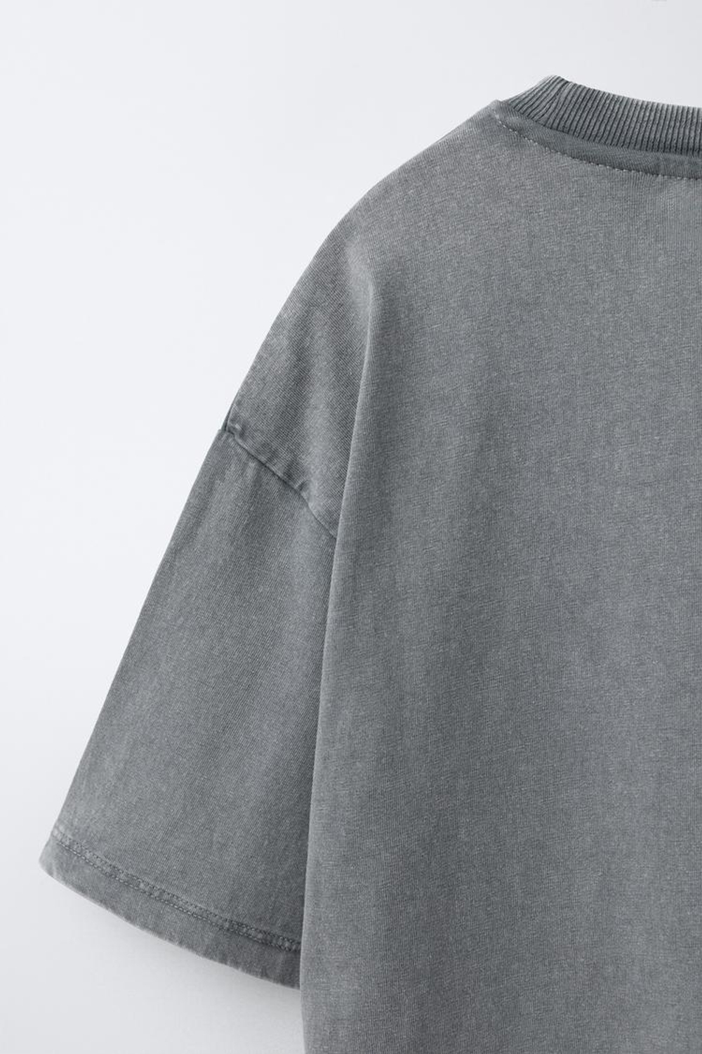 ZARA ФУТБОЛКА С ПРИНТОМ NIRVANA ®, СЕРЫЙ