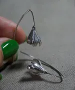 Серьги Подснежники