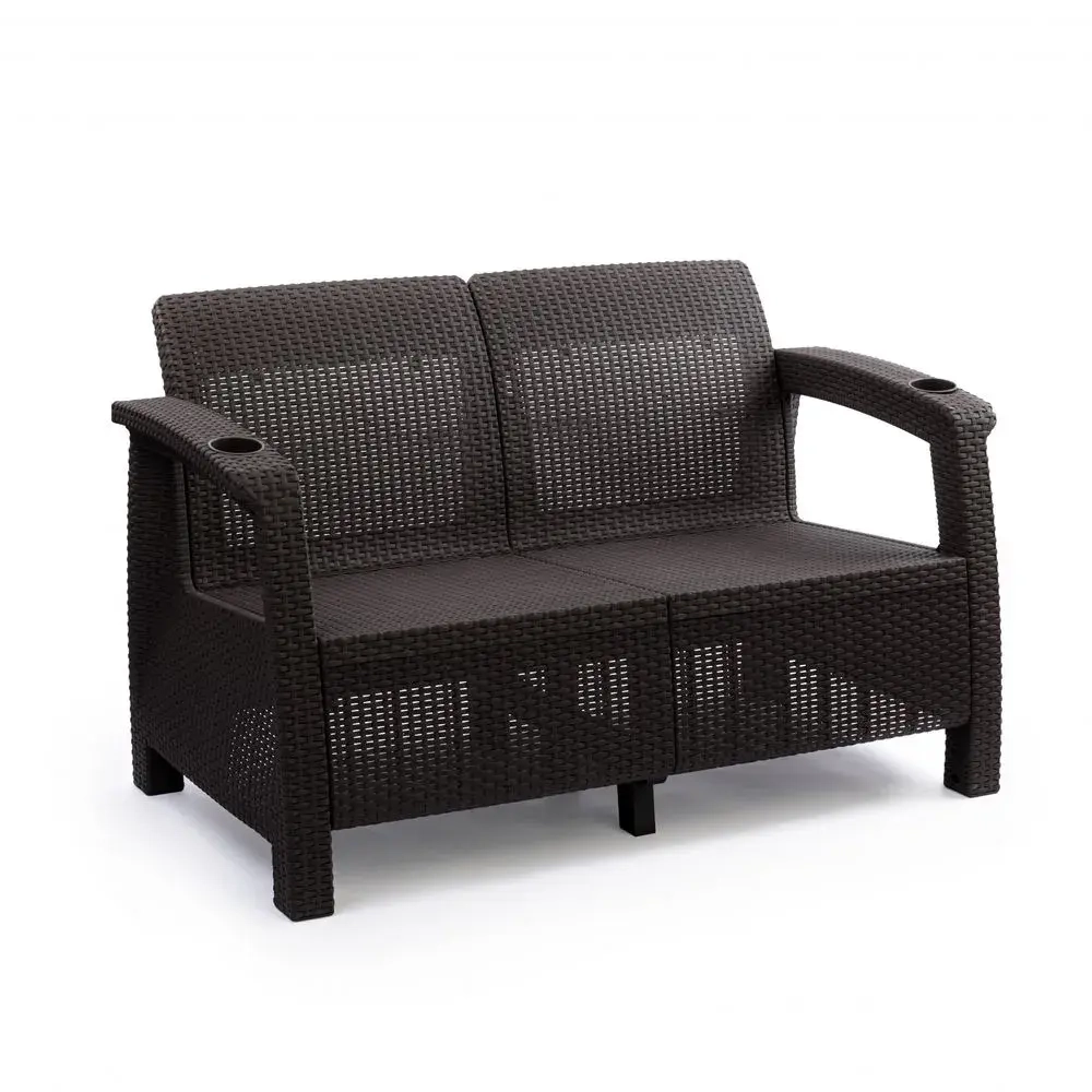 Диван Ротанг-плюс 1270х790мм (мокко)