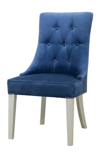 Стул "Давос" (дуб/тон 101/ткань Velvet Lux 29)