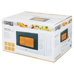 Микроволновая печь MYSTERY MMW-2012, объем 20 л, мощность 800 Вт, механическое управление, таймер, белая