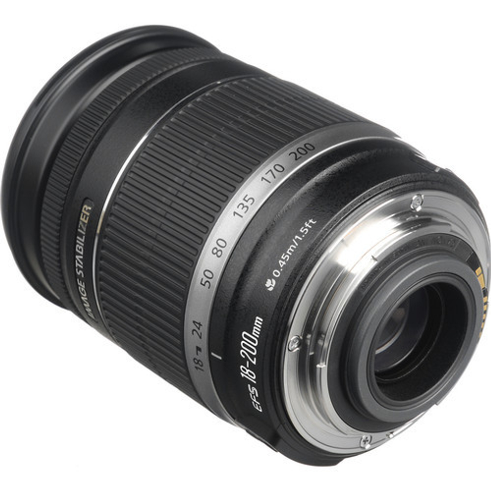 Объектив Canon EF-S 18-200mm f/3.5-5.6 IS Black для Canon