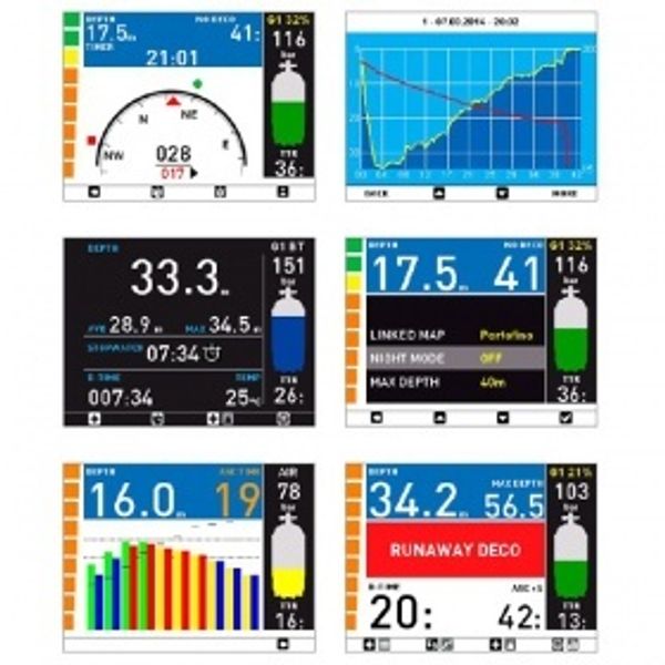 Компьютер для дайвинга MARES ICON NET BLACK EDITION