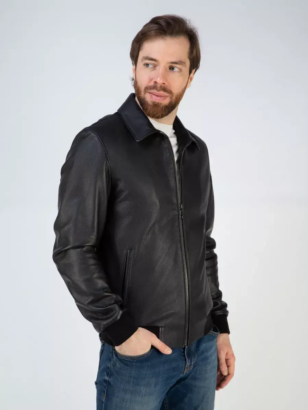 Кожаная куртка демисезонная Турция