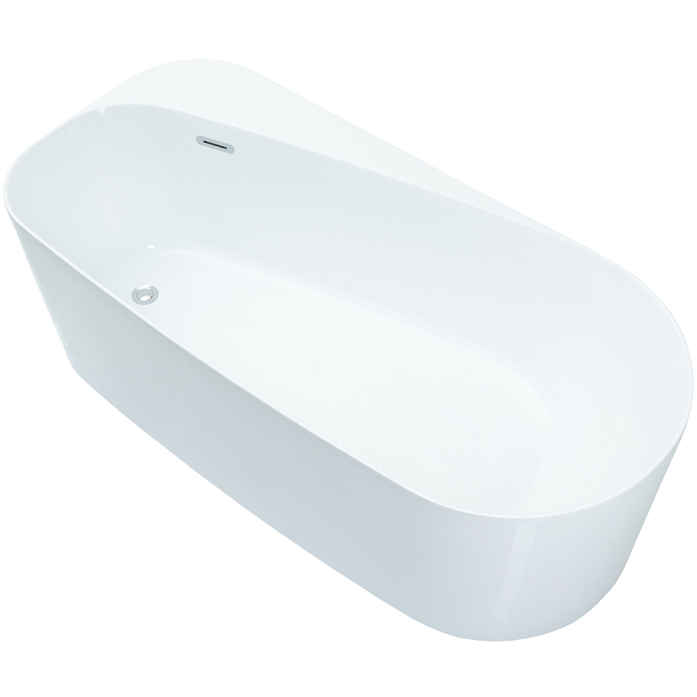 Акриловая ванна Allen Brau Priority 1 170x80 2.31001.20 белый глянец