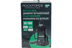 Домкрат RF-T92004EURO бутылочный 20т низкопрофильный (высота подхвата - 235мм, высота подъема - 445мм, ход штока - 210мм) ROCKFORCE