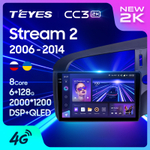 Teyes CC3 2K 10,2"для Honda Stream 2 2006-2014 (прав)