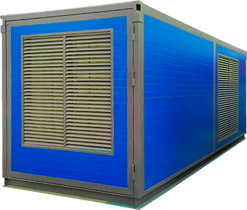 Дизельный генератор EcoPower АД500-T400eco в контейнере с АВР