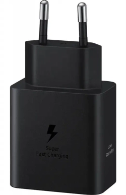 Сетевое зарядное устройство Samsung EP-T4511XBEGEU, USB-C, USB-C, 45Вт, 3A, черный