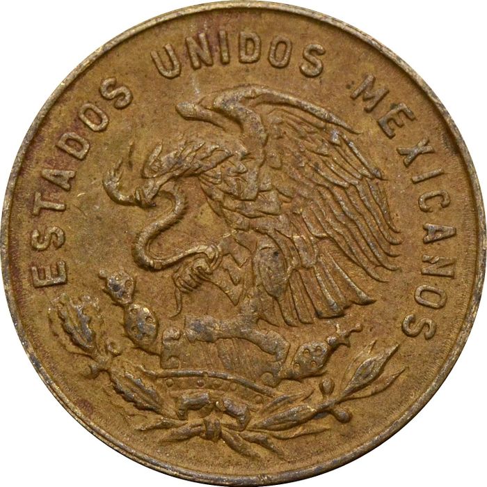 5 сентаво 1954-1969 Мексика XF