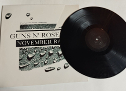 Винтажная виниловая пластинка LP Guns N Roses November Rain (UK 1992) Limited Edition