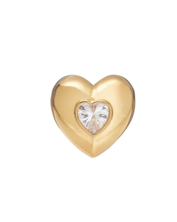 Подвеска металлическое сердце, золото – купить за 2 500 ₽ | TREASURE STORE