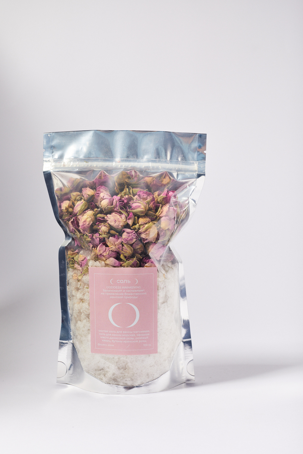 Соль для ванн GODDESS AWAKENING с розой