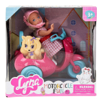 Кукла тип модница с аксесс. коробка 4608