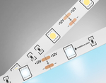GS1803 5050 30Led/ 7.2W m/ 12V IP20 6500K/ 5000*10*1.87mm (2 конт.)