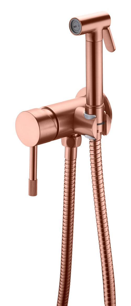 Смеситель гигиенический, Uno. Copper Brushed