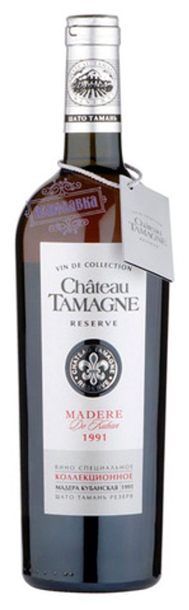 Напиток винный Шато Тамань резерв. Мадера Кубанская коллекционное
