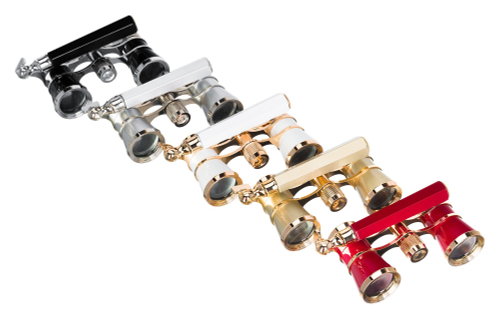 Театральный бинокль-лорнет Levenhuk Broadway 325E, красный