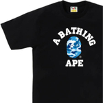 A Bathing Ape Bathing Ape Ss26 Футболка черный синий