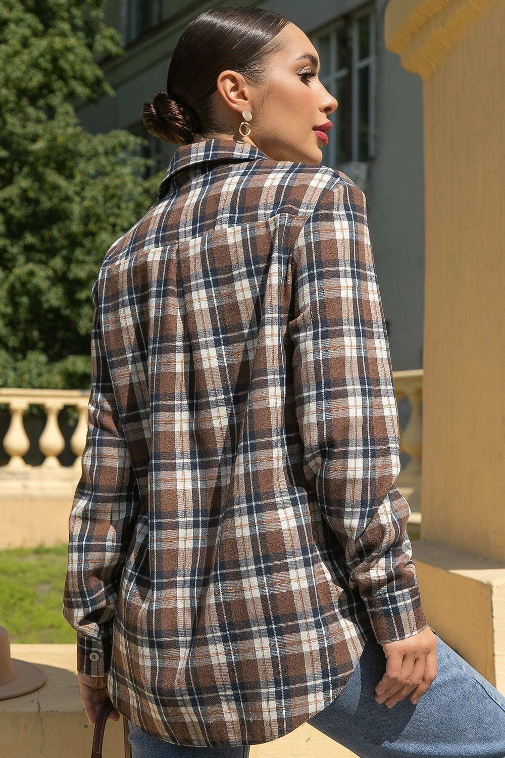 Рубашка Денни (коричневая) Б14144-7М LT Collection