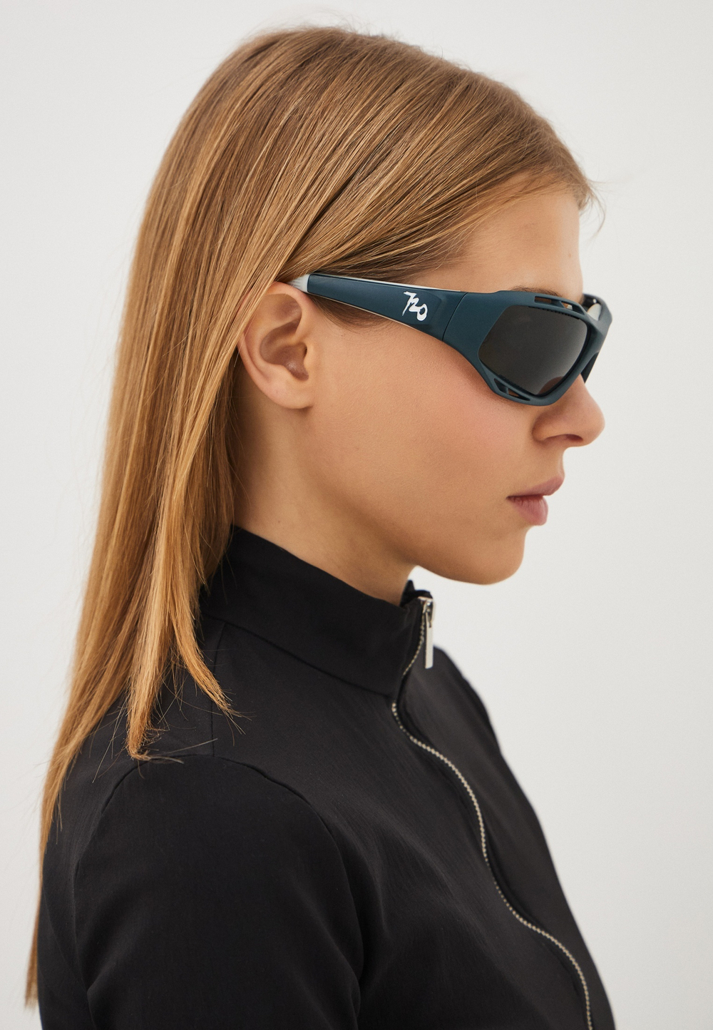 Спортивные очки 720armour Stingray / Matte Peacock Blue / Polarized Smoke Lens