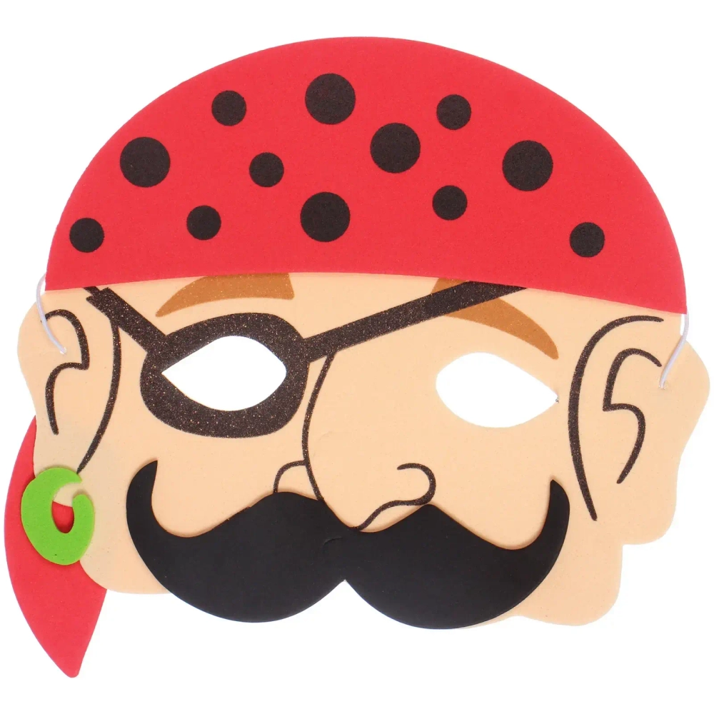 Маска карнавальная «Злой пират Фил»