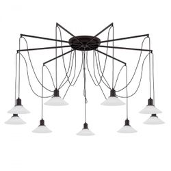 Citilux Эдисон CL451292 Люстра паук Венге