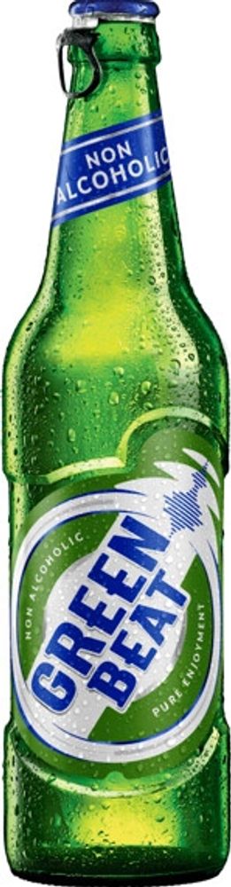 Пиво ГринБит Безалкогольное / GreenBeat Non Alcoholic 0.45 - стекло