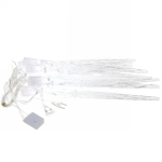 Гирлянда для дома 2,5 м*50 см 40 лампы LED «Сосулька», Теплый белый (8 шт), 8 режимов