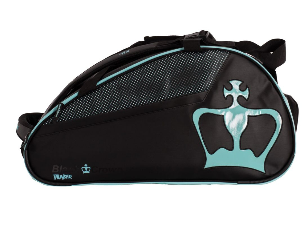Сумка для Падел Black Crown Thunder Padel - black/turquoise