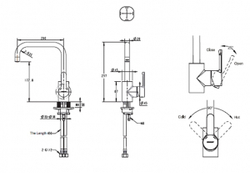 Смеситель для кухни Bravat Stream