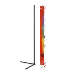 Светильник напольный светодиодный ТСО 01Ч 12Вт RGB, с пультом ДУ, с адаптером ЧЕРНЫЙ IN HOME