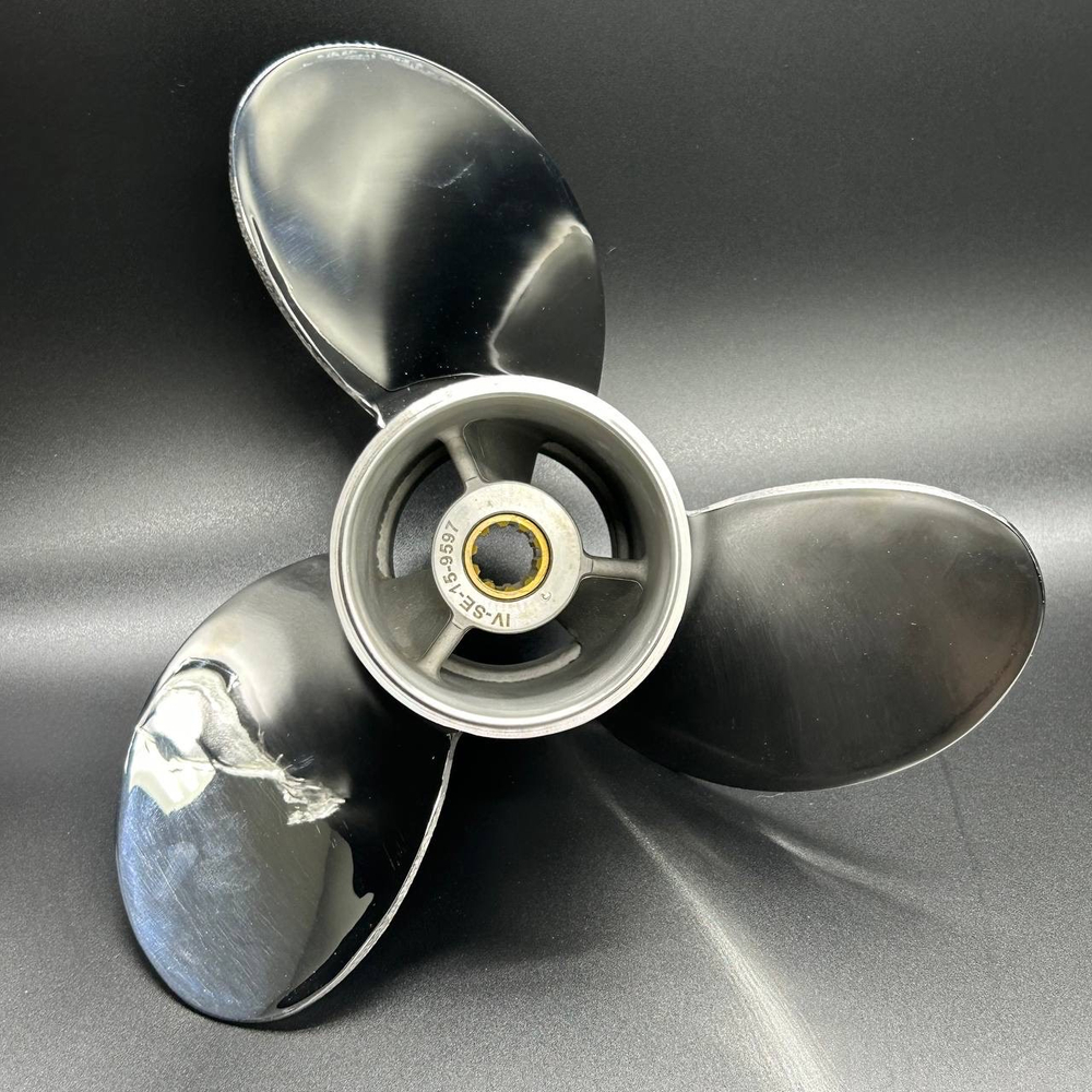 Гребной винт Yamaha 20-30, F20-25 (3X10 1/8X15) (СТАЛЬ) (POLASTORM)