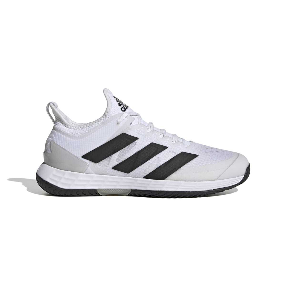 Мужские кроссовки теннисные Adidas Adizero Ubersonic 4 M - cloud wihite/core black/silver metalic/grey