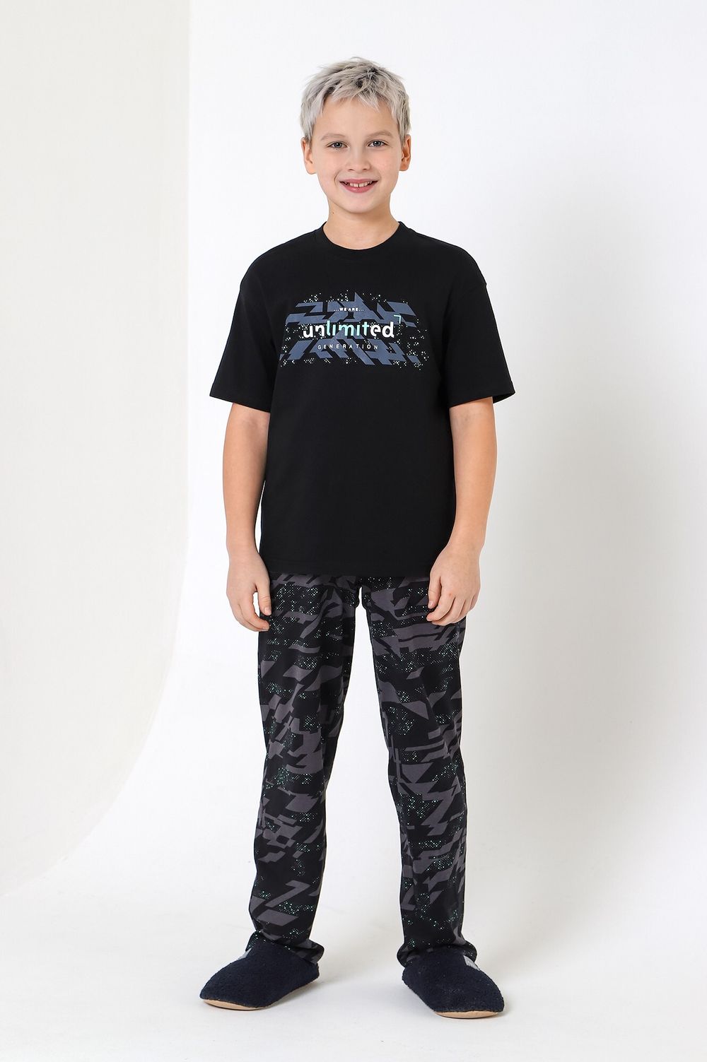 Костюм для мальчика Галилео-1 Виотекс ЧЁРНЫЙ