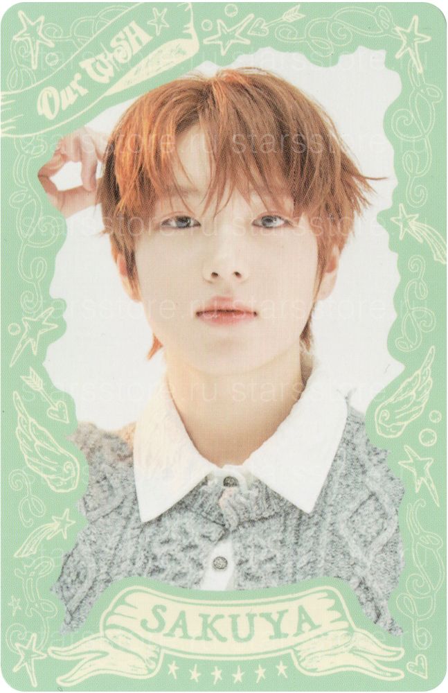 Фотокарта Sakuya NCT WISH - CONCERT TOUR: OUR WISH TRADING CARD Фотокарта Sakuya NCT WISH - CONCERT TOUR: OUR WISH TRADING CARD