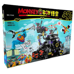 Конструктор пластиковый 11540 Monkey boy Kid Танк Железного быка /Аналог ЛЕГО/448 деталей